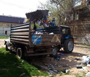 Астраханские коммунальщики ликвидировали более 1,1 тысячи стихийных свалок