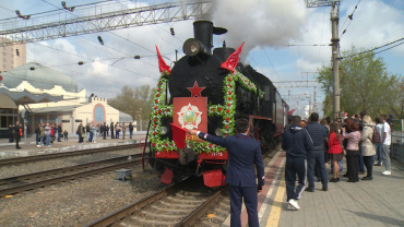 12 мая в Астрахань прибудет ретропоезд «Воинский эшелон»