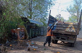 Астраханские коммунальщики ликвидировали более 1,1 тысячи стихийных свалок